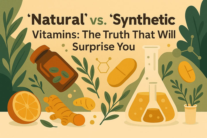 📊 'Natural' vs. 'Synthetic' Vitamins: The Truth That Will Surprise You