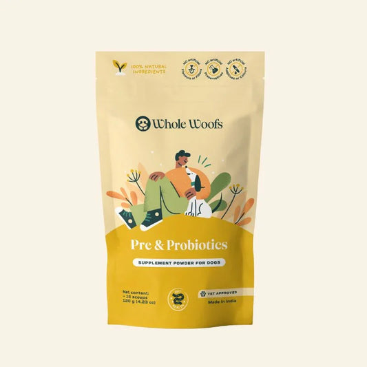 Pre + Probiotics Supplement Powder - Whole Woofs Market