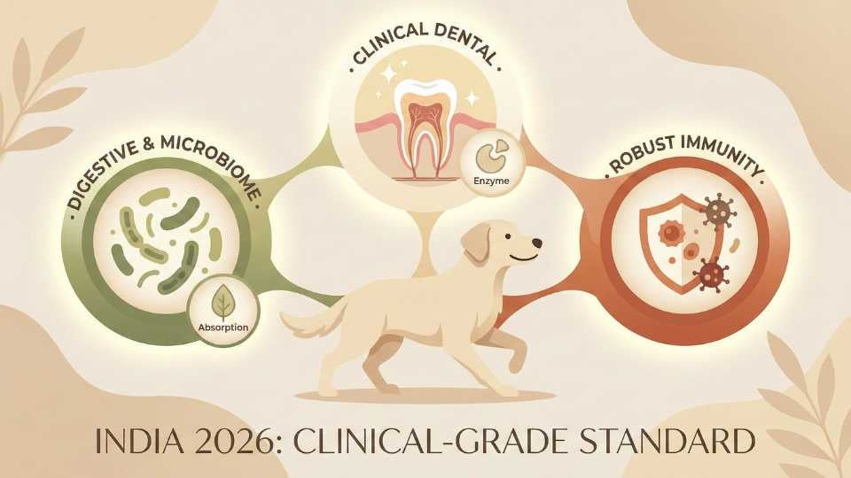 The Complete Guide to Dog Supplements in India 2026: What Every Pet Parent Needs to Know