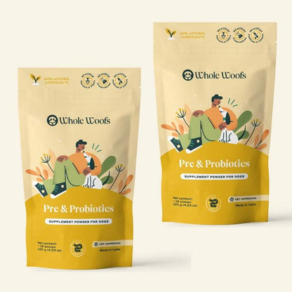Pre + Probiotics Supplement for Dogs