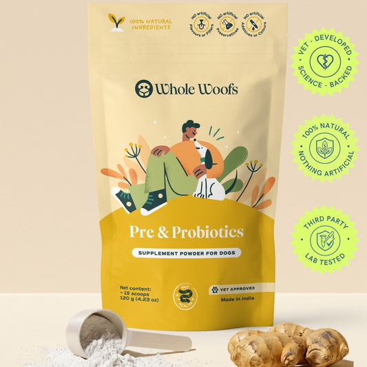 Pre + Probiotics Supplement for Dogs
