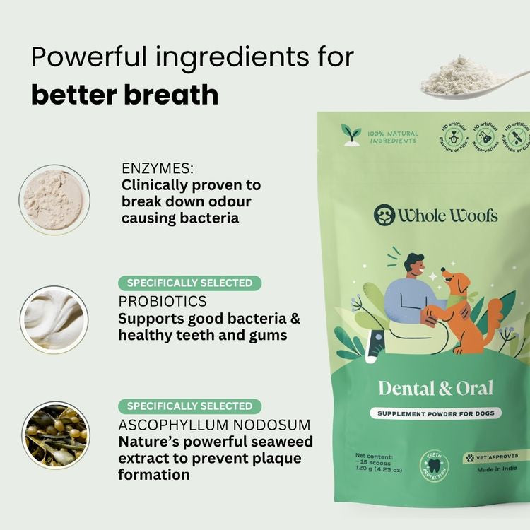 Dental & Oral Supplement for Dogs
