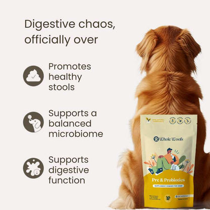 Pre + Probiotics Supplement for Dogs